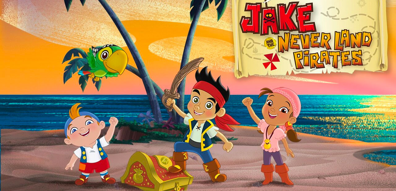 jake and the neverland pirates invitation background