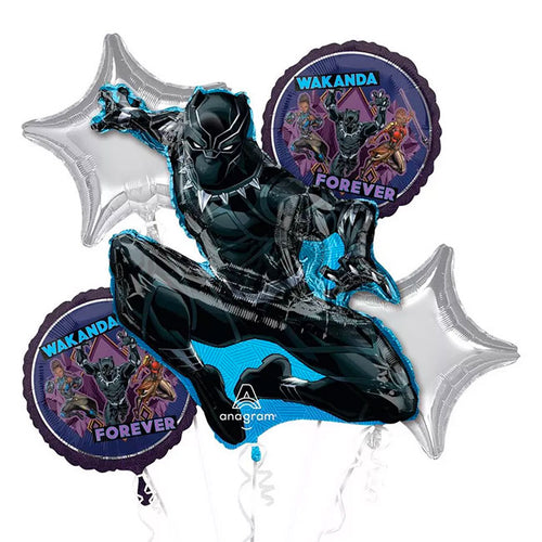 Black Panther Forever Foil Balloon Bouquet