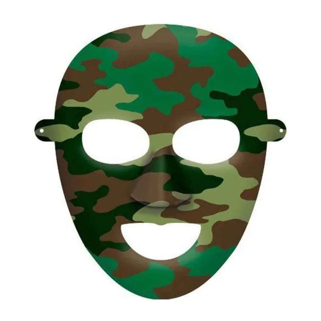 Camouflage Party Masks