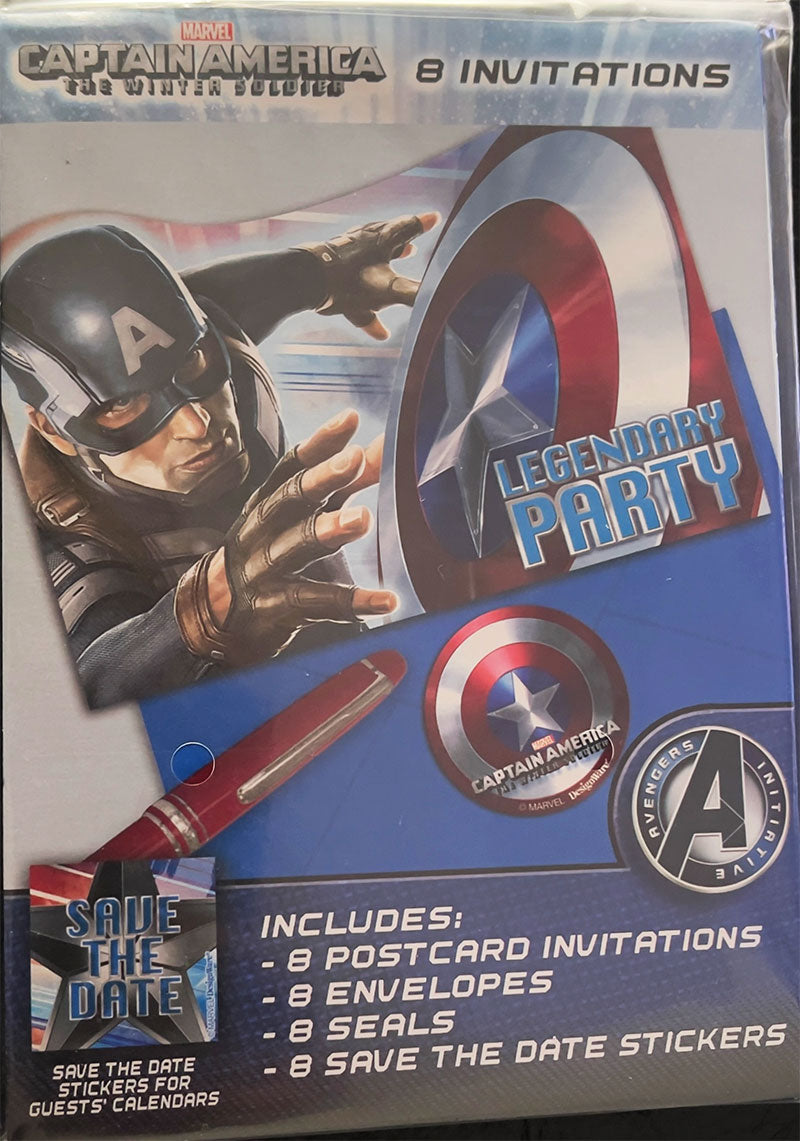 Captain America Invites