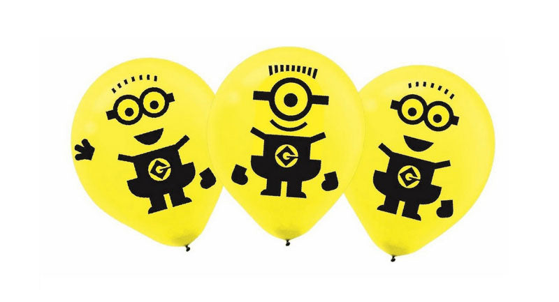 Despicable Me Minion Latex Balloons