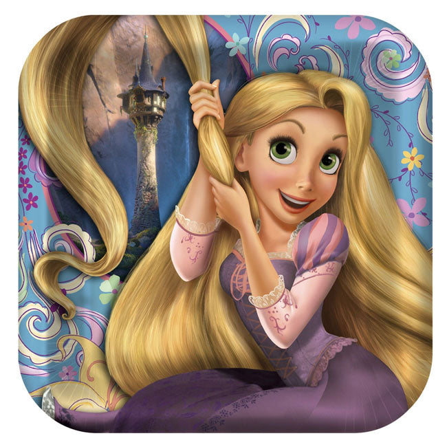 Rapunzel Dinner Plates