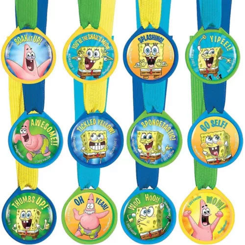 Spongebob Award Medals