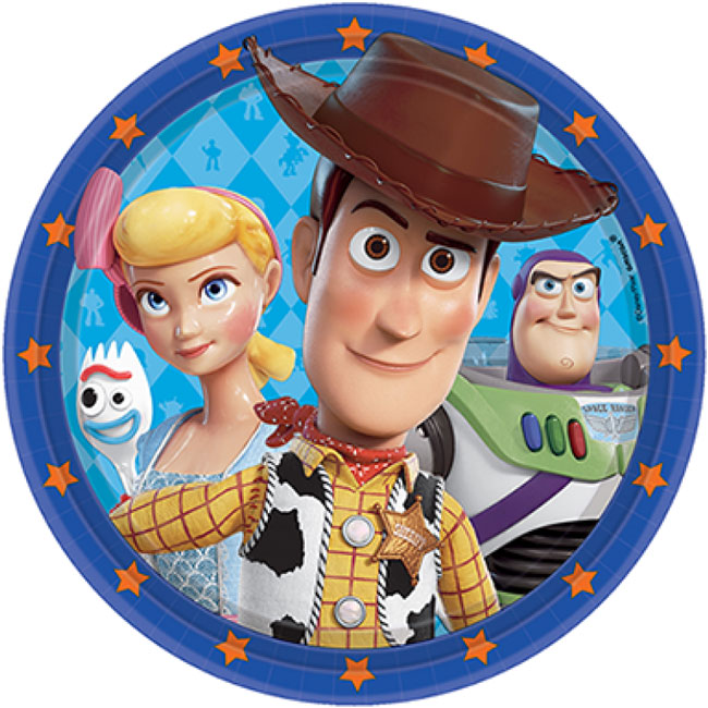 Toy Story 4 Paper Plates