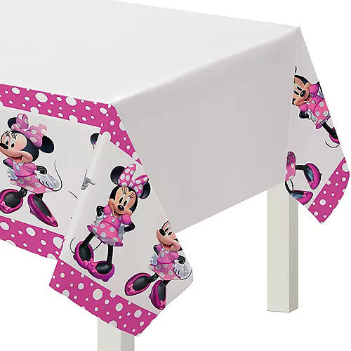 Minnie Mouse Table Cover Party Supplies | Party Corner