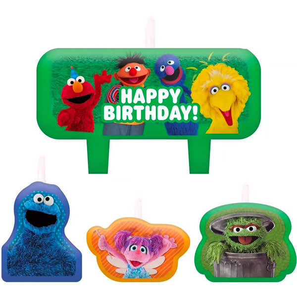 Sesame Street Candles Party Supplies | Party Corner